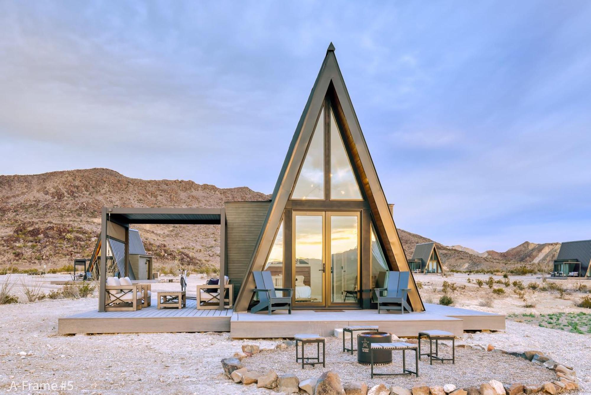 Vila Stardust Big Bend Luxury A-Frame#5 Great Views Terlingua Exteriér fotografie