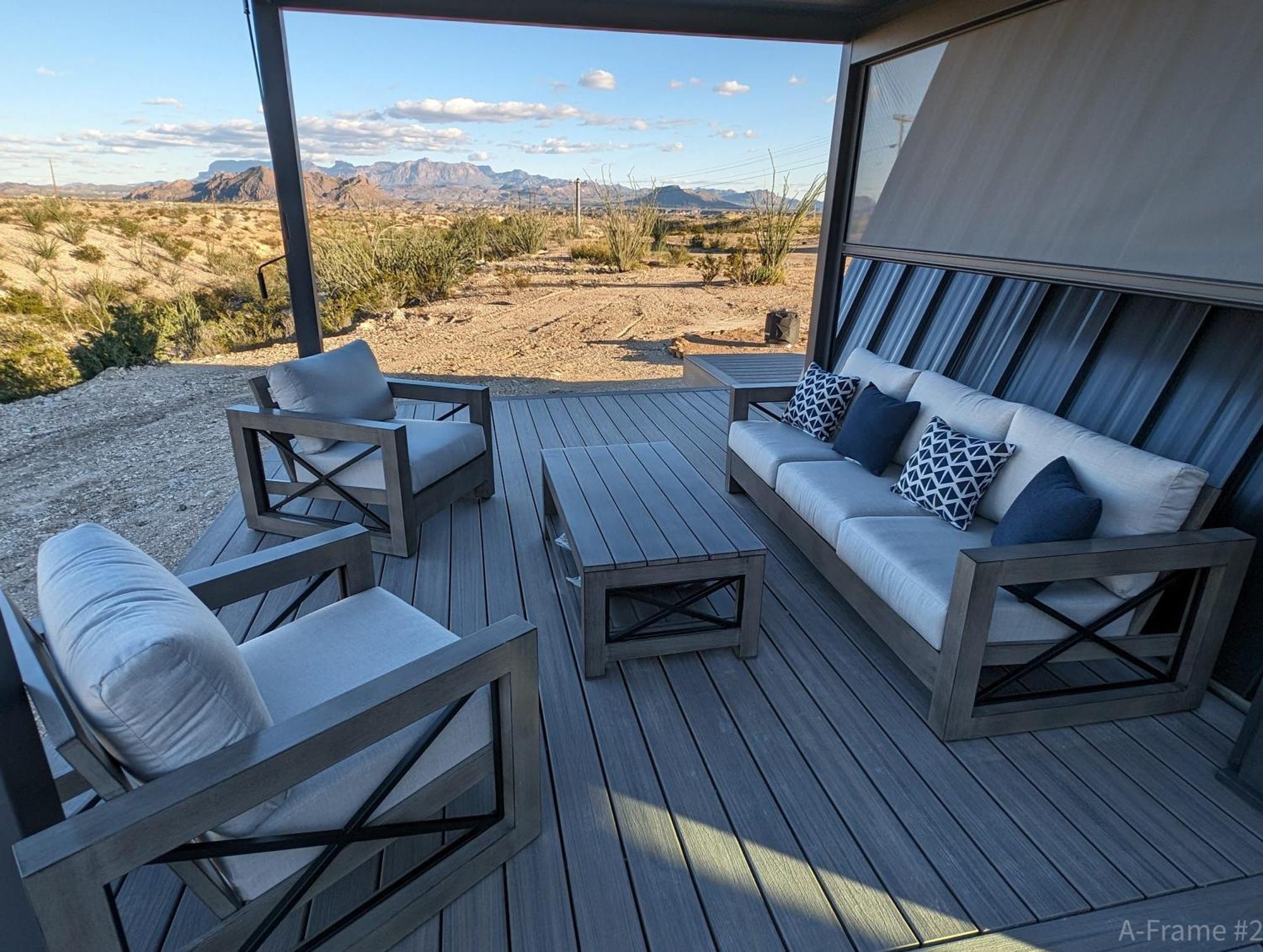 Vila Stardust Big Bend Luxury A-Frame#5 Great Views Terlingua Exteriér fotografie