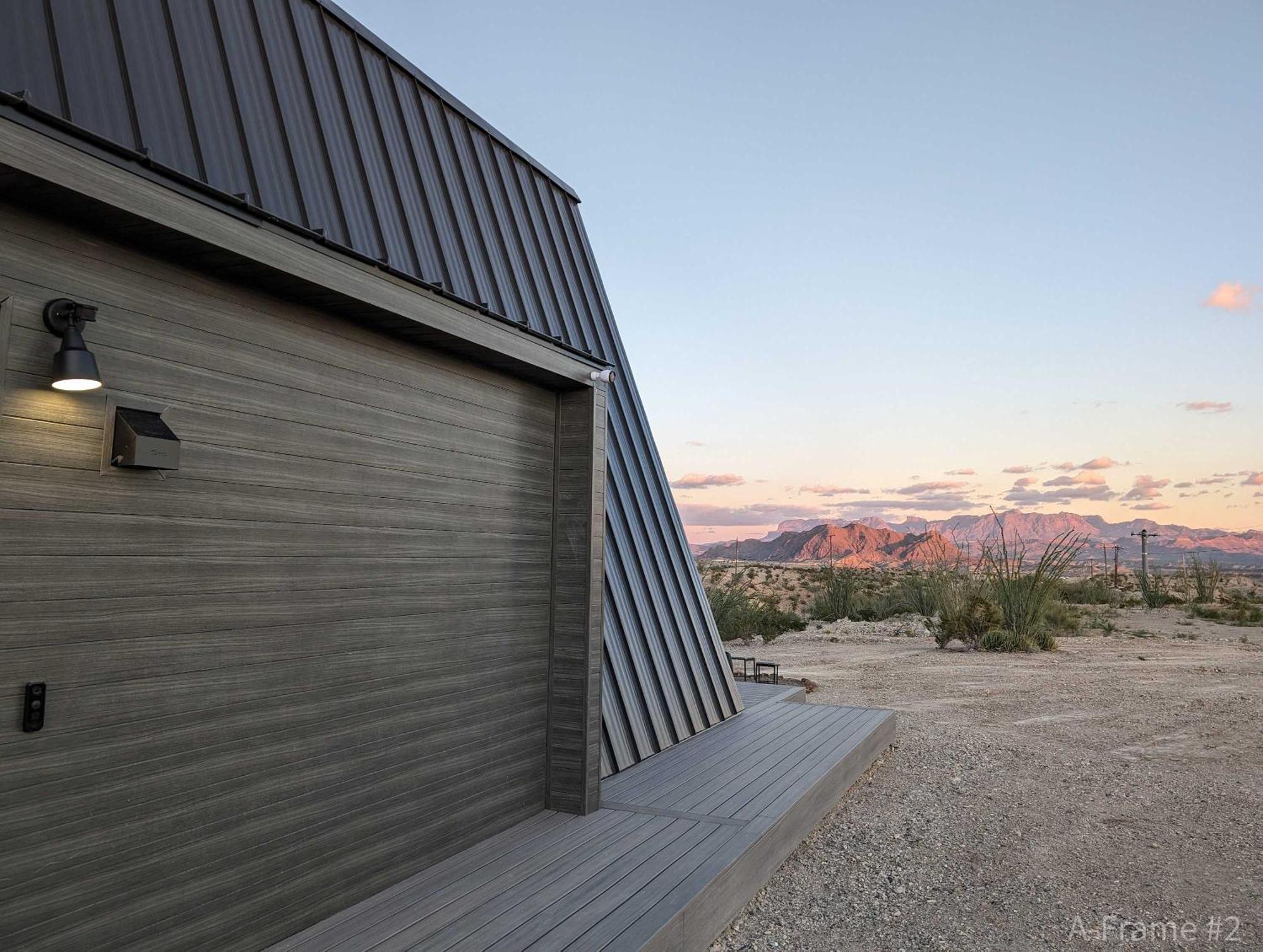 Vila Stardust Big Bend Luxury A-Frame#5 Great Views Terlingua Exteriér fotografie