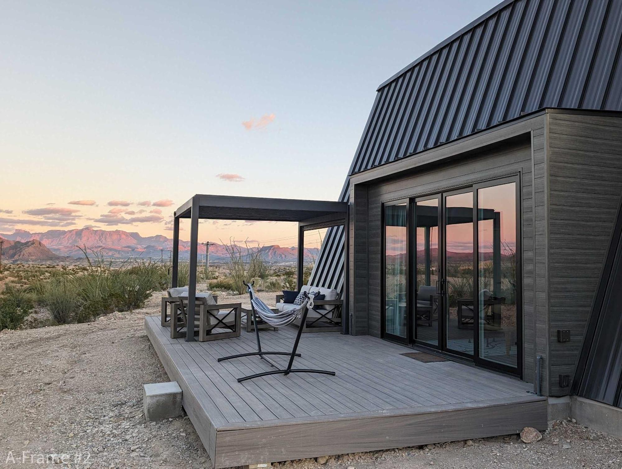 Vila Stardust Big Bend Luxury A-Frame#5 Great Views Terlingua Exteriér fotografie