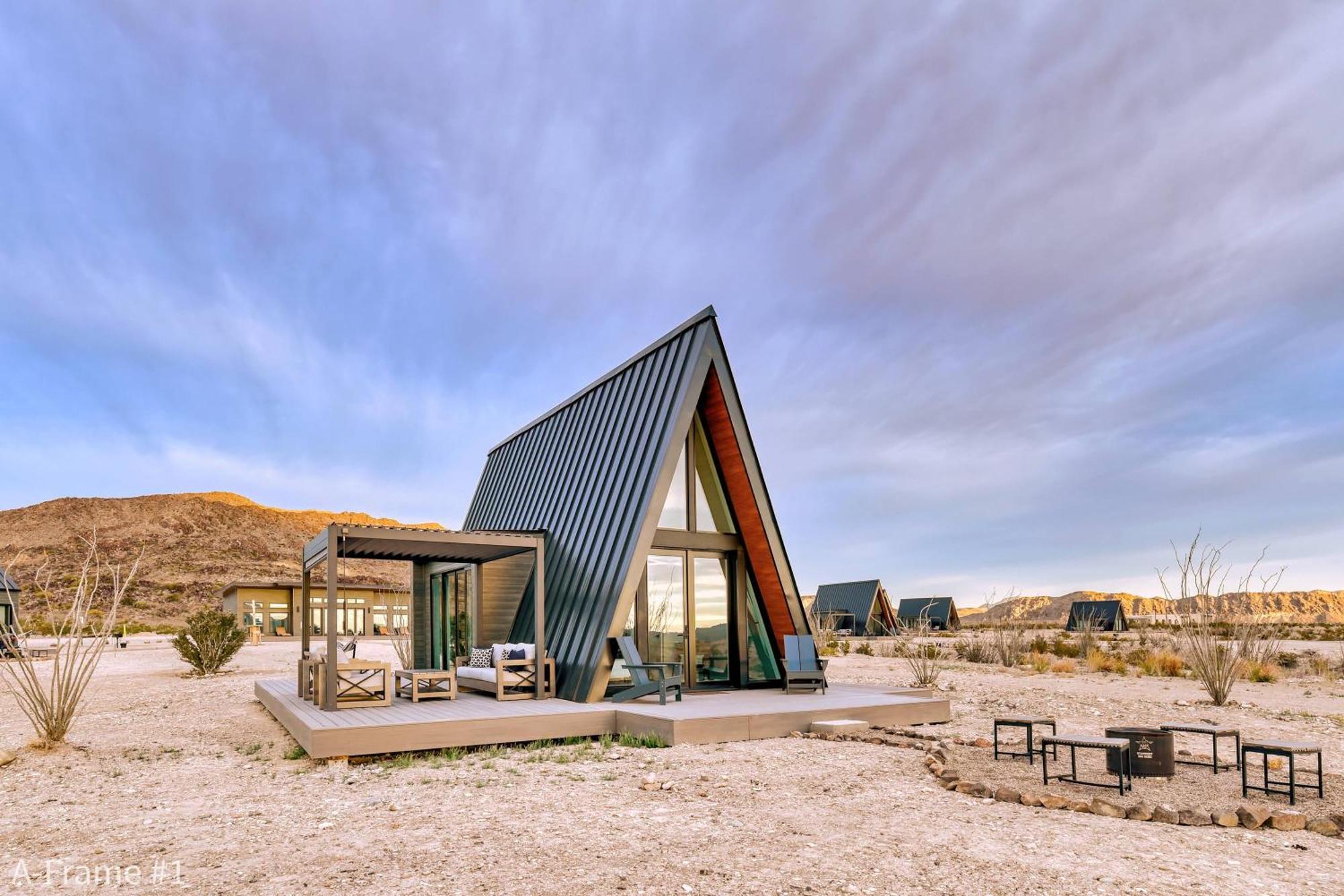 Vila Stardust Big Bend Luxury A-Frame#5 Great Views Terlingua Exteriér fotografie
