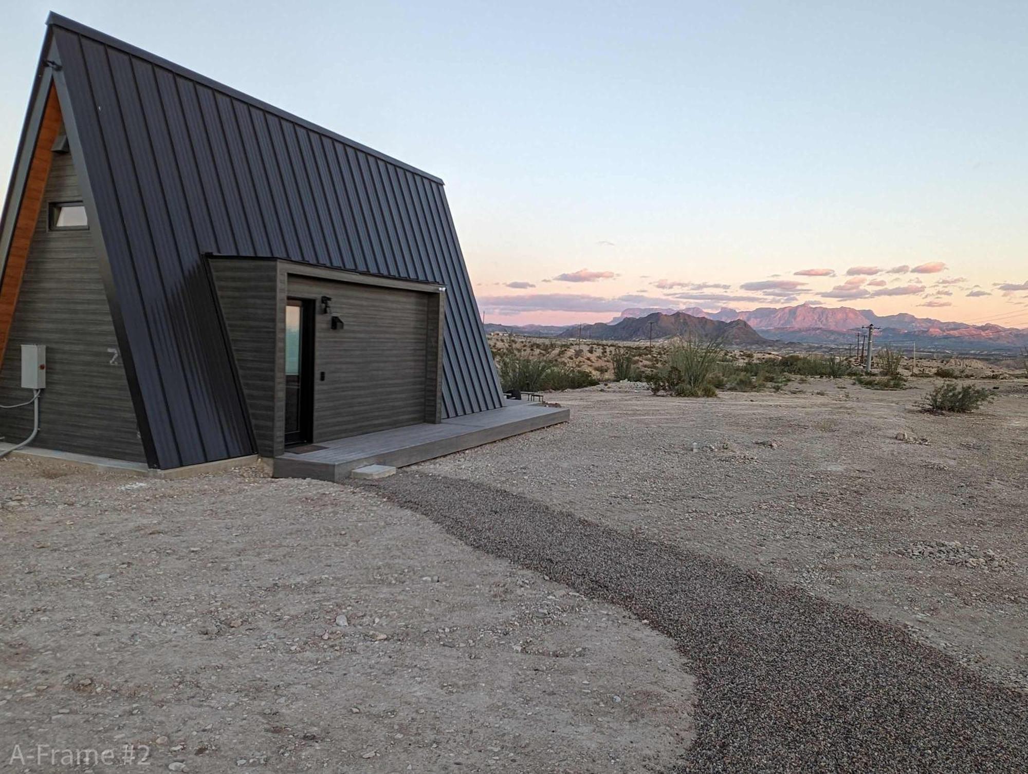 Vila Stardust Big Bend Luxury A-Frame#5 Great Views Terlingua Exteriér fotografie
