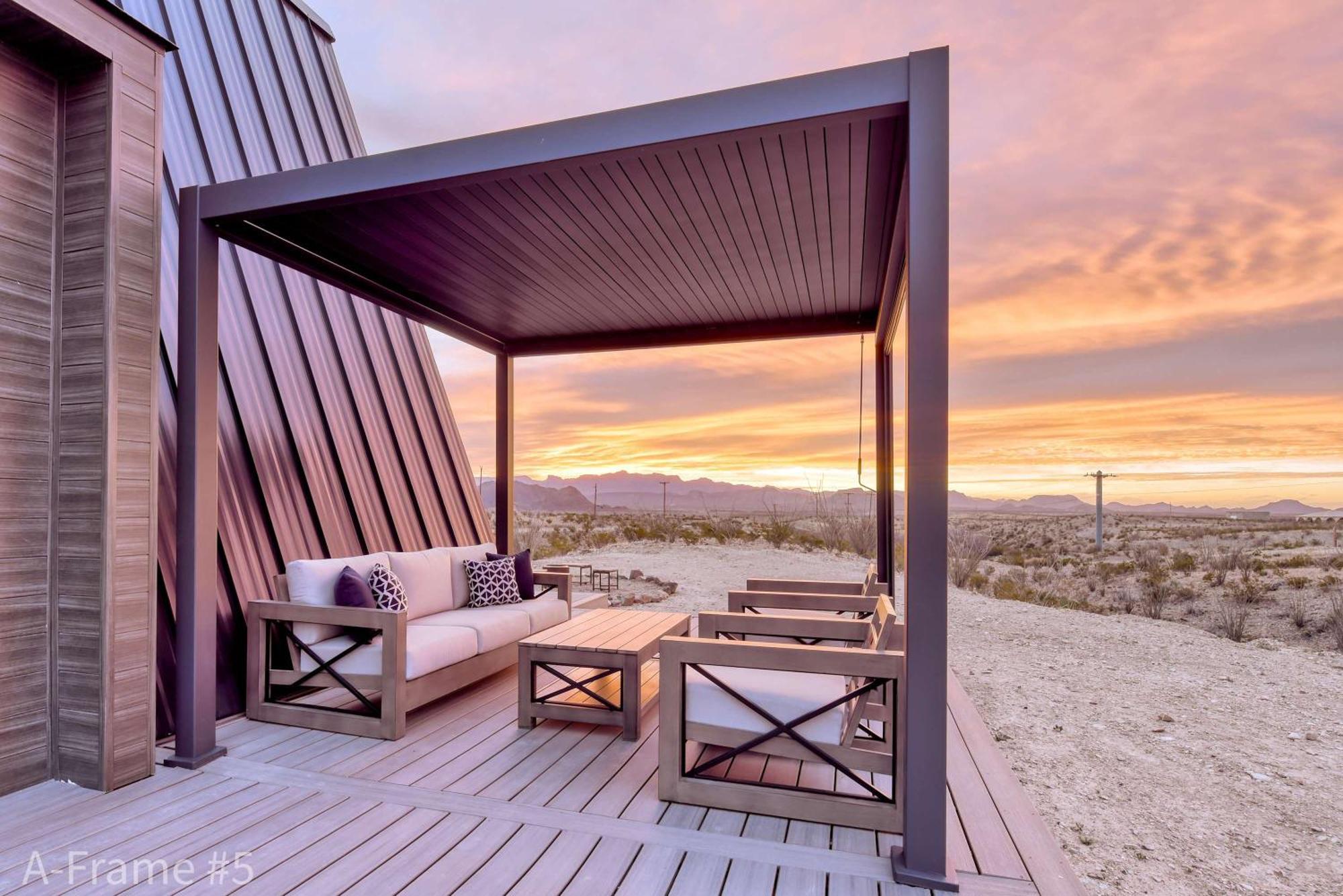 Vila Stardust Big Bend Luxury A-Frame#5 Great Views Terlingua Exteriér fotografie